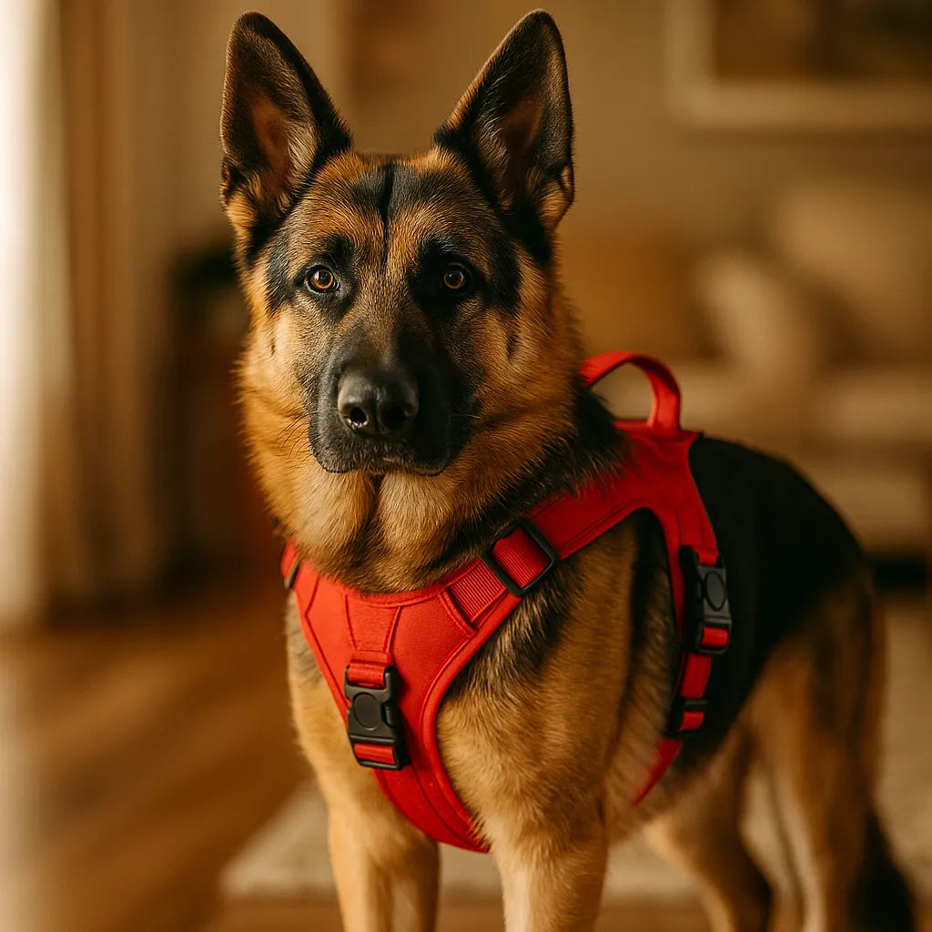 GripPro | Krachtig tuig voor sterke honden met 3 bevestigingspunten