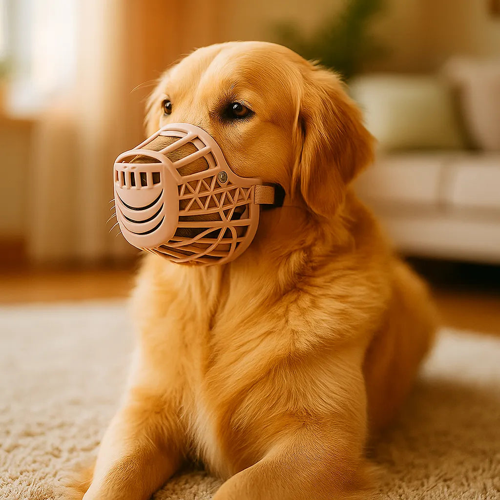 CalmiPaw | Comfortabele hondenmuilkorf voor veilige en ontspannen wandelingen