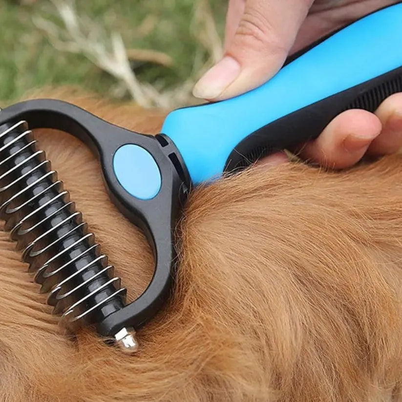 GroomEase Borstel | Professionele Dubbelzijdige Kam voor Honden en Katten