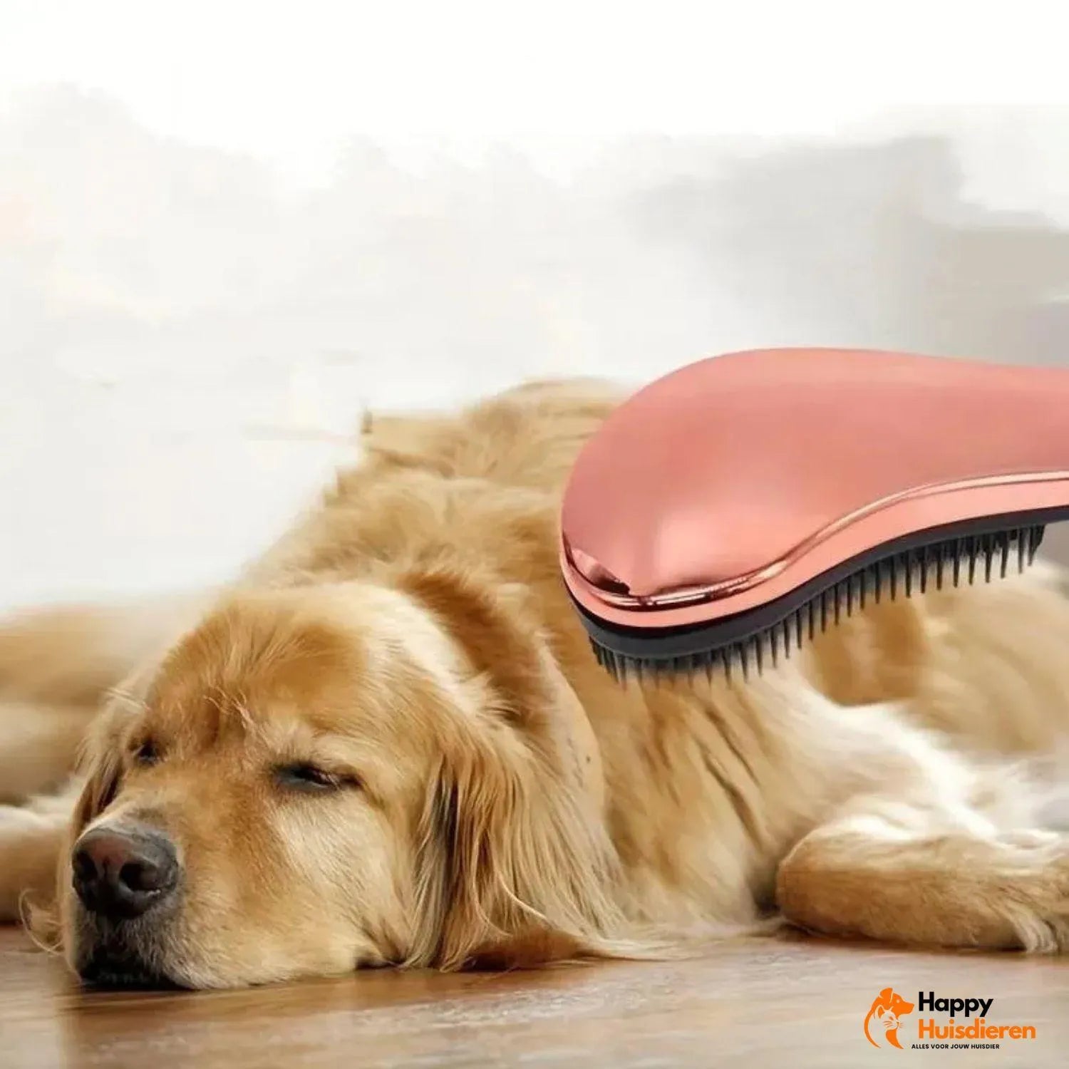 GroomEase Brush | Hondenborstel voor glanzende vacht & stressvrije verzorging