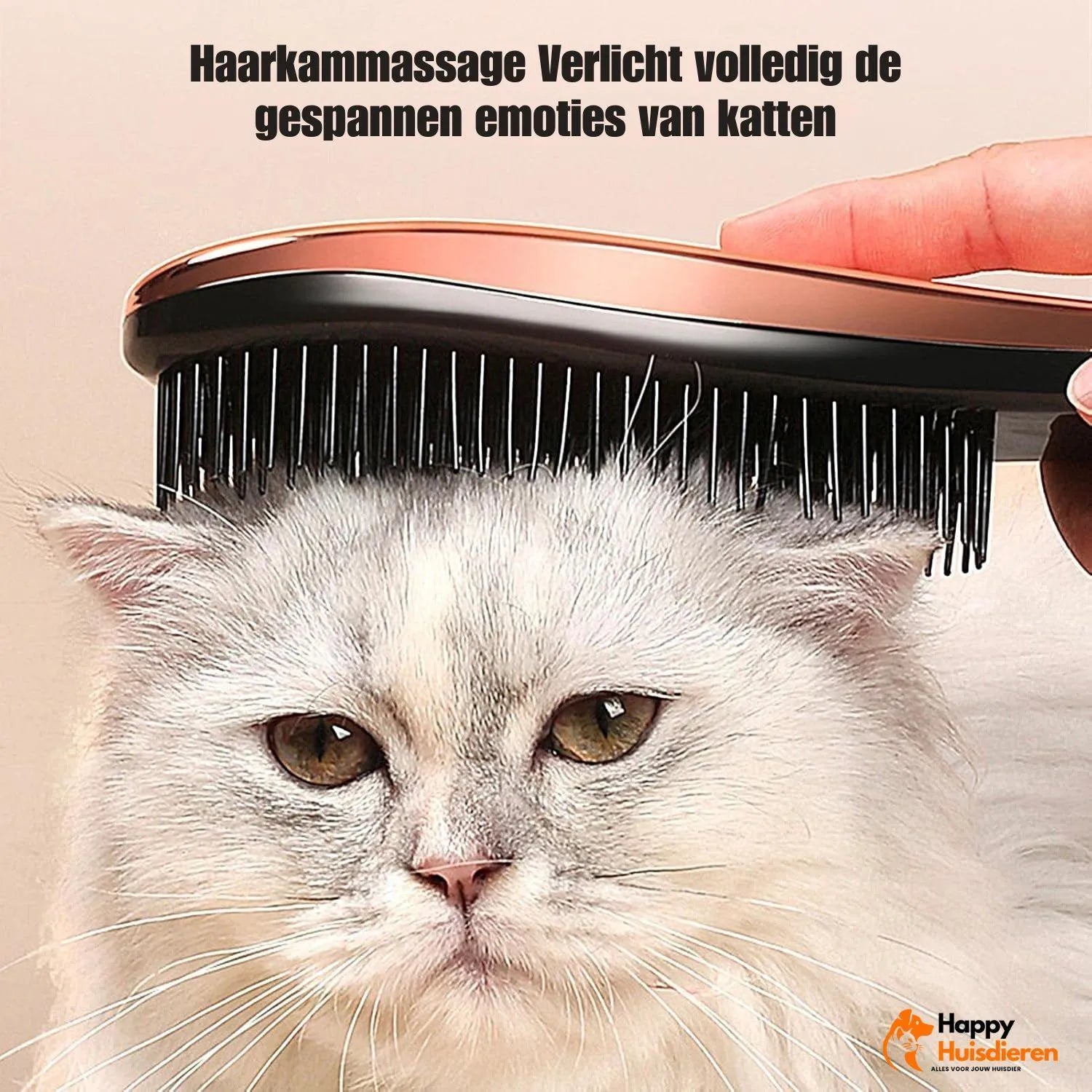 GroomEase Brush | Hondenborstel voor glanzende vacht & stressvrije verzorging