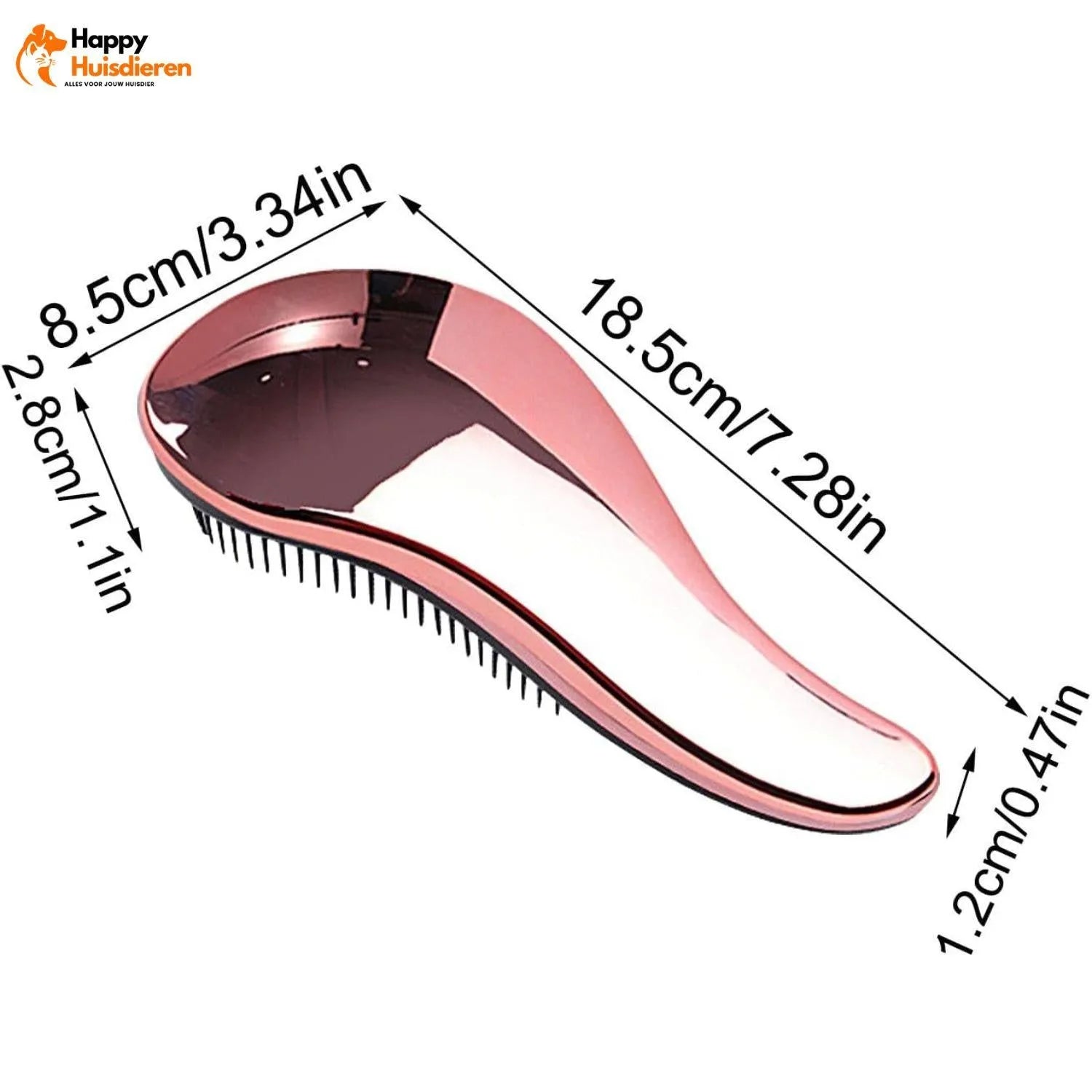 GroomEase Brush | Hondenborstel voor glanzende vacht & stressvrije verzorging