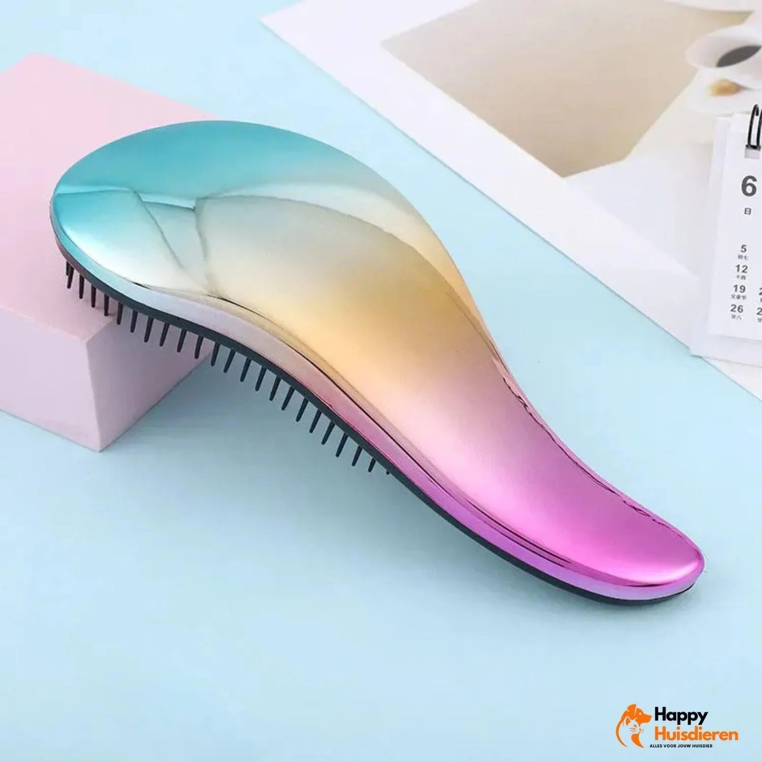 GroomEase Brush | Hondenborstel voor glanzende vacht & stressvrije verzorging