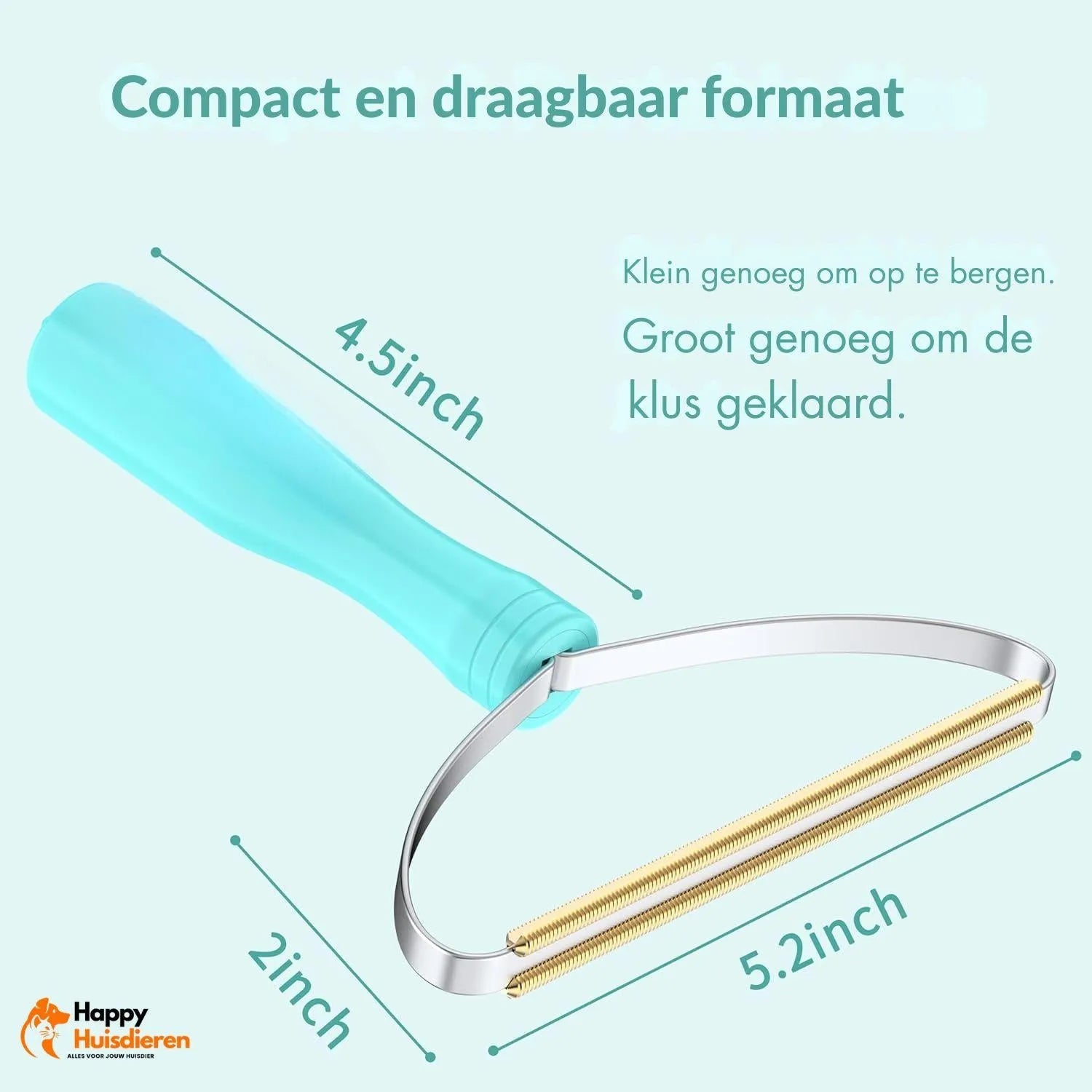 HairSweep | Multifunctionele borstel voor snelle haarverwijdering van huisdieren