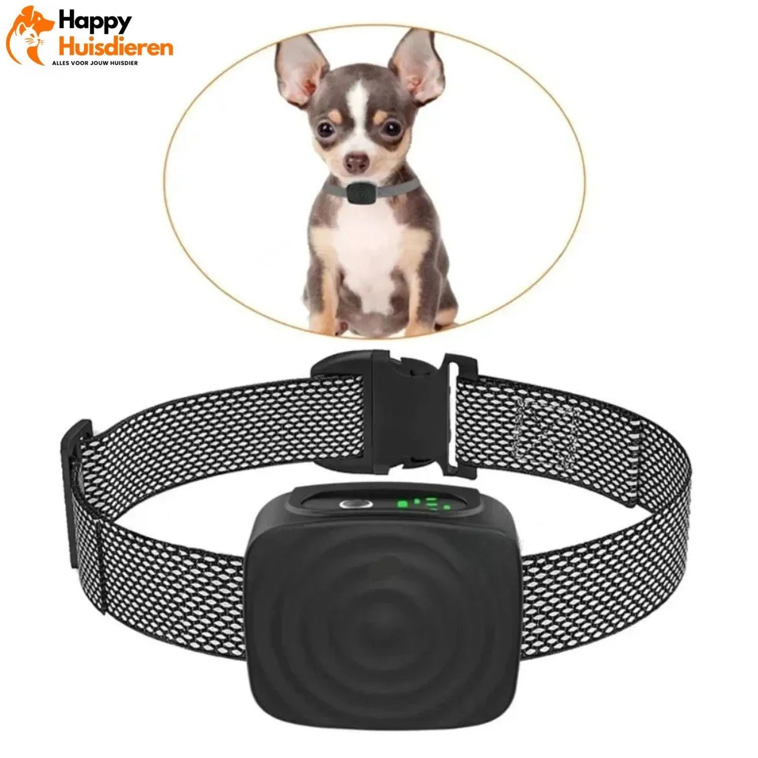 Hondenfluisteraar Kraag | Ultrasone Anti-Blaf Halsband met USB Oplaadbare Optie