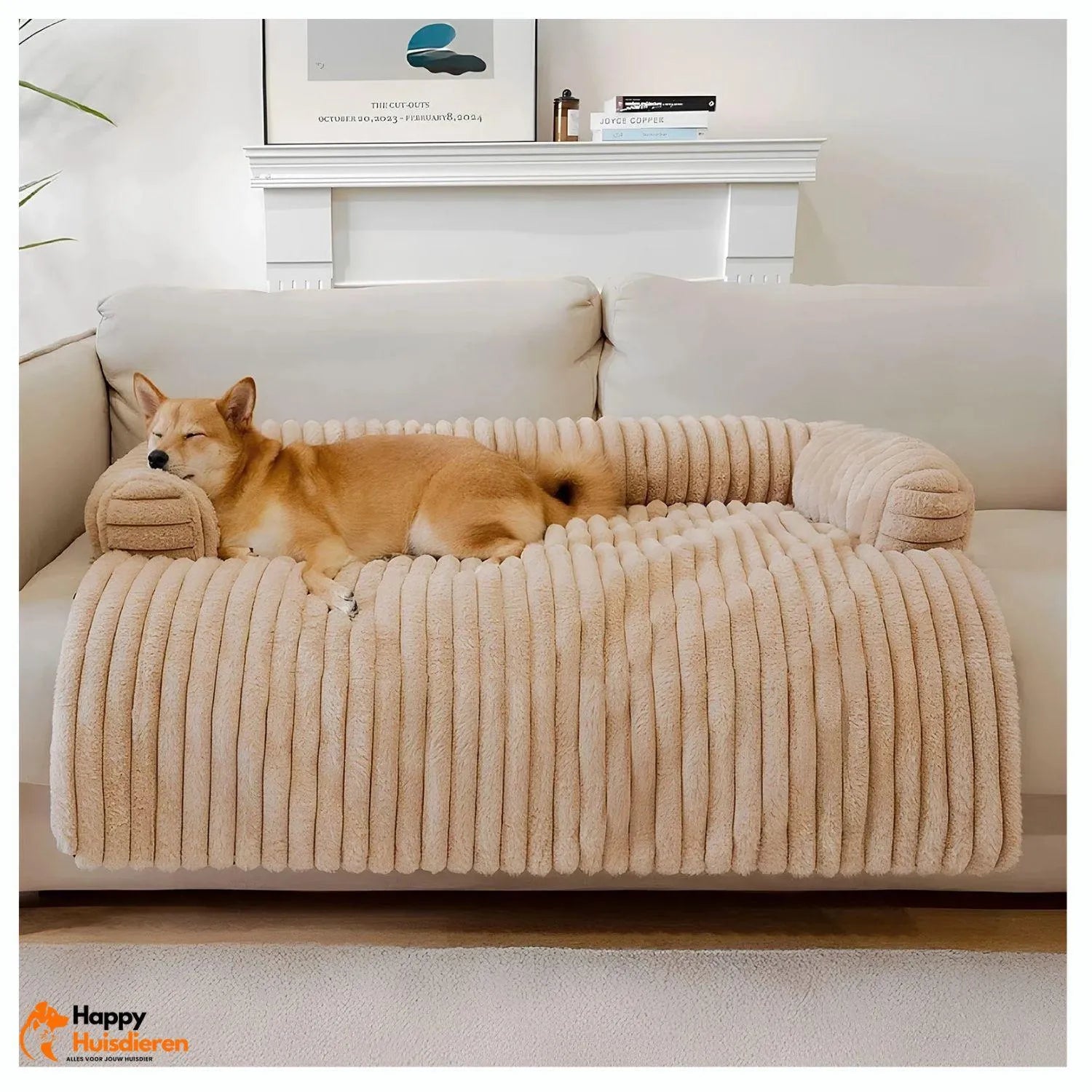 Hondenknuffel Plaid | Fluweelzachte Sofa Bescherming en Comfort