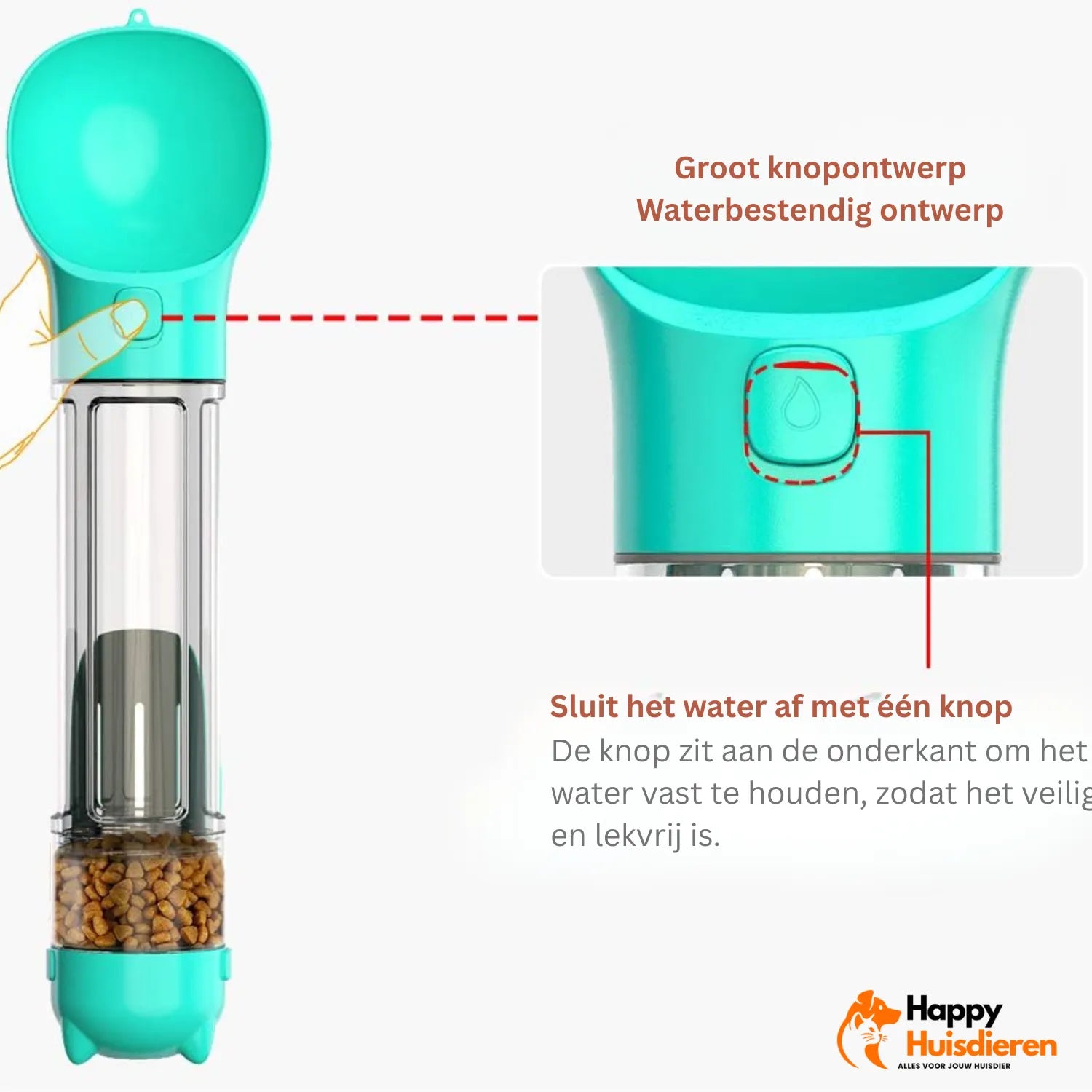 Hondenset Hydratatie | Multifunctionele Drinkfles voor Reizen en Wandelen