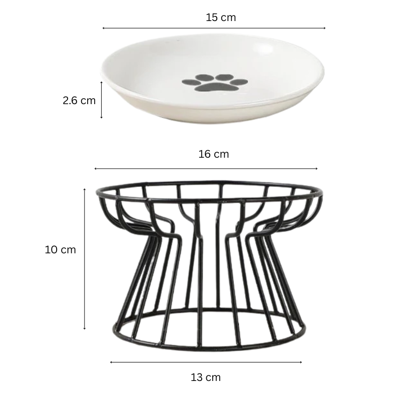 PetPlatter ZenBowl | Keramische voerbak voor stressvrij eten bij honden en katten
