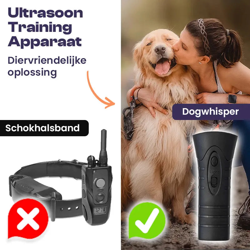 HushPaws | Diervriendelijk ultrasoon anti-blaf apparaat