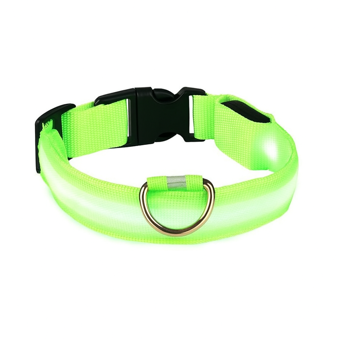 GlowGuard | LED hondenhalsband voor veilige avondwandelingen
