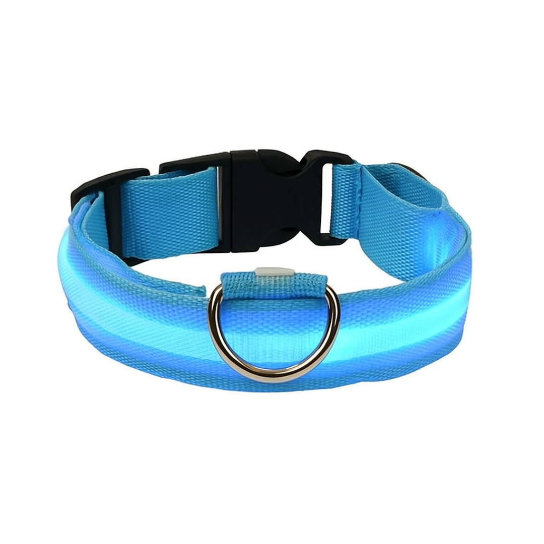 GlowGuard | LED hondenhalsband voor veilige avondwandelingen