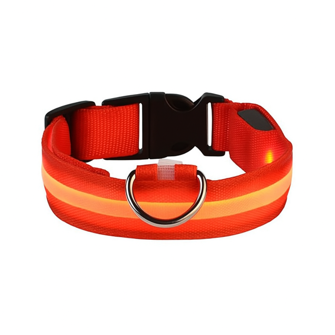 GlowGuard | LED hondenhalsband voor veilige avondwandelingen