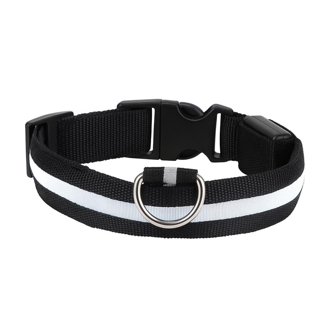 GlowGuard | LED hondenhalsband voor veilige avondwandelingen