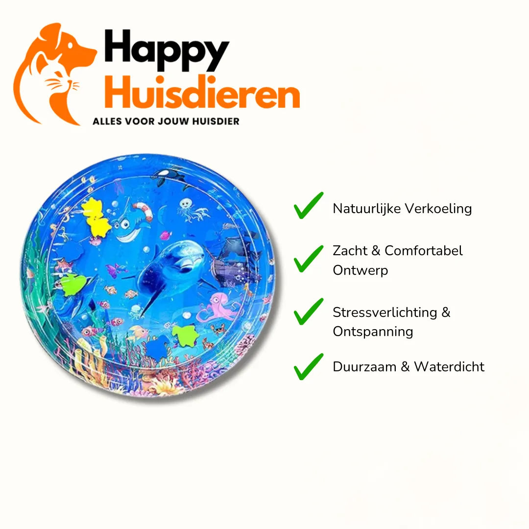 Kattekoelte Tapijt | Verkoelende Interactieve Mat voor Speelse Katten