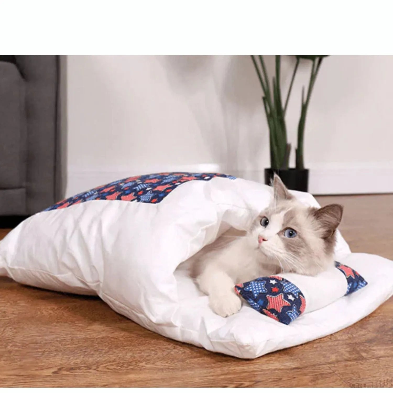 Katten Droomnest | Zachte slaapzak voor knusse rust en warmte