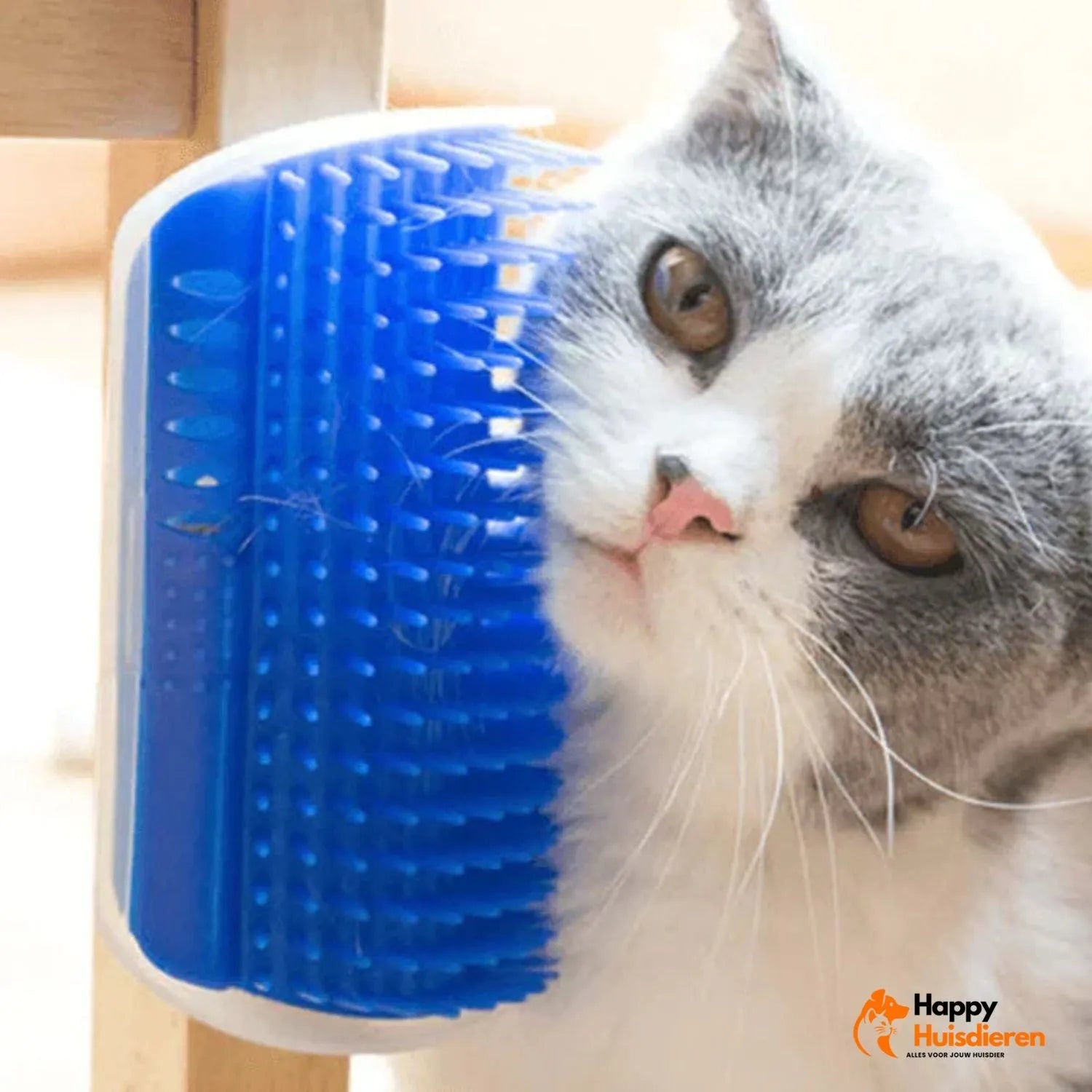 Katten Verwenhoek | Zelfborstel voor speelse verzorging en ontspanning