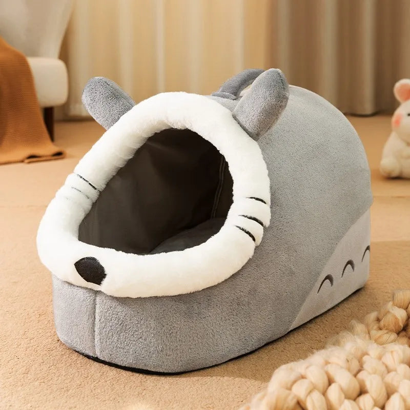 Kattenhuisje SnugCave | Semi-gesloten bed warm & wasbaar