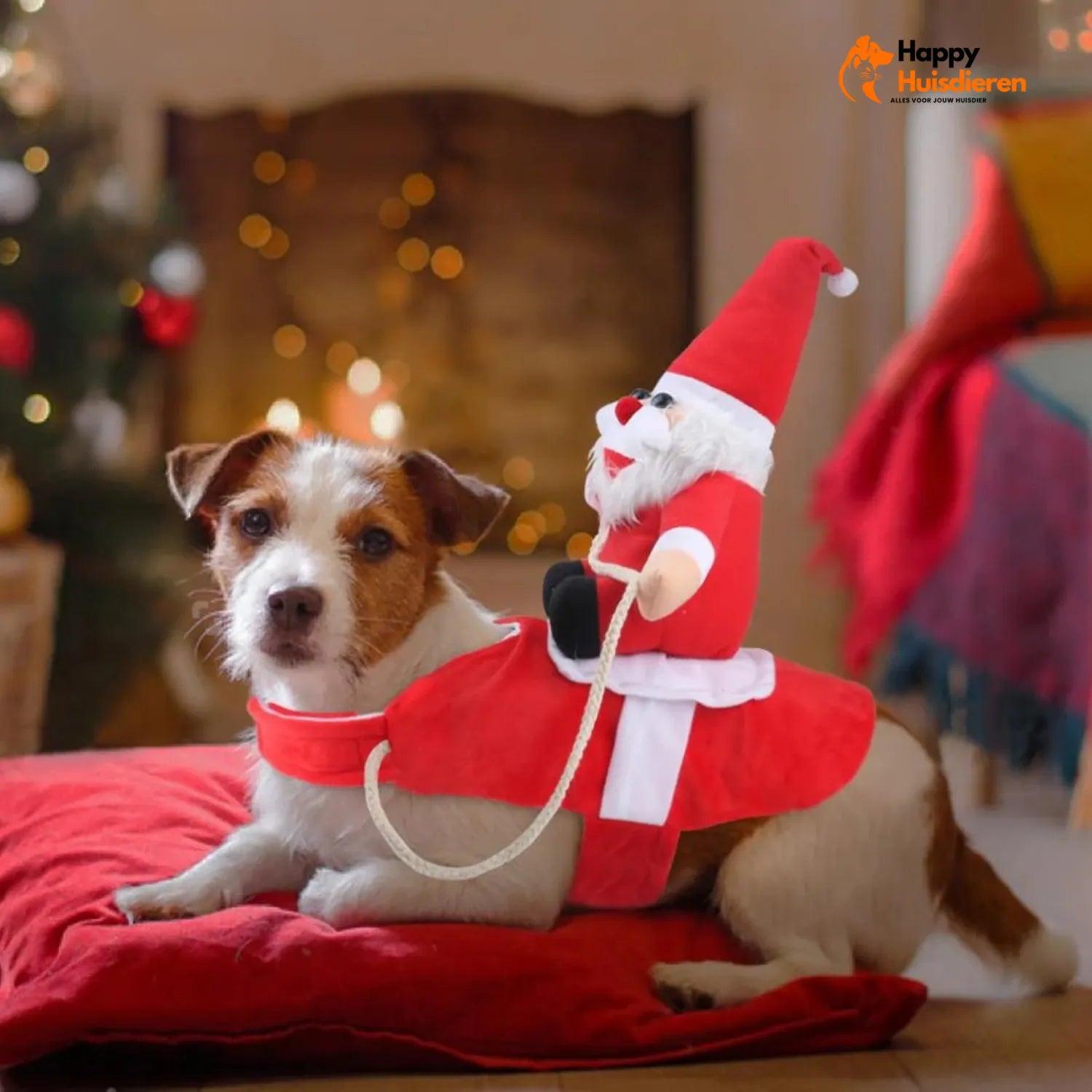 Kerst Puppy Plezier | Speelgoed voor Honden met Feestelijke Winterthema
