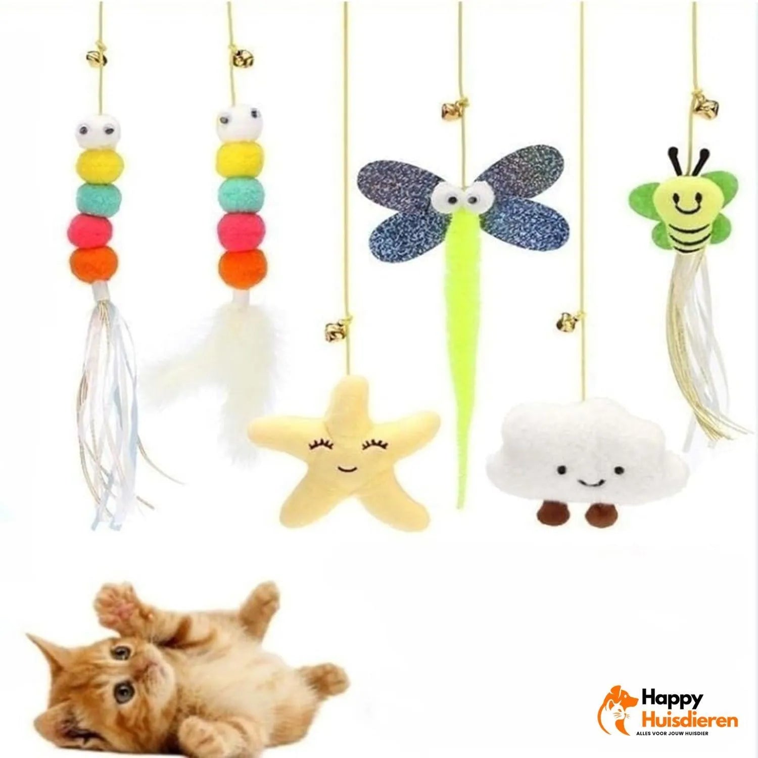 KittyFlex | Interactief Kattenspeelgoed tegen Verveling & voor Mentale Stimulatie