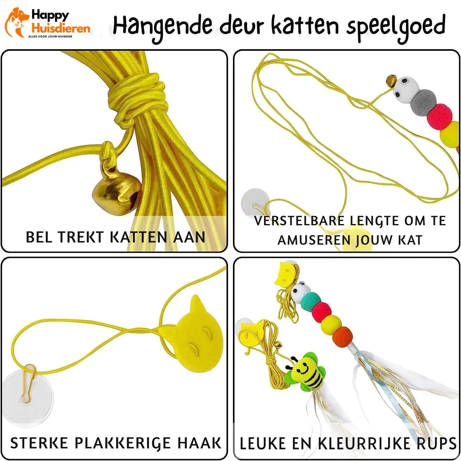 KittyFlex | Interactief Kattenspeelgoed tegen Verveling & voor Mentale Stimulatie