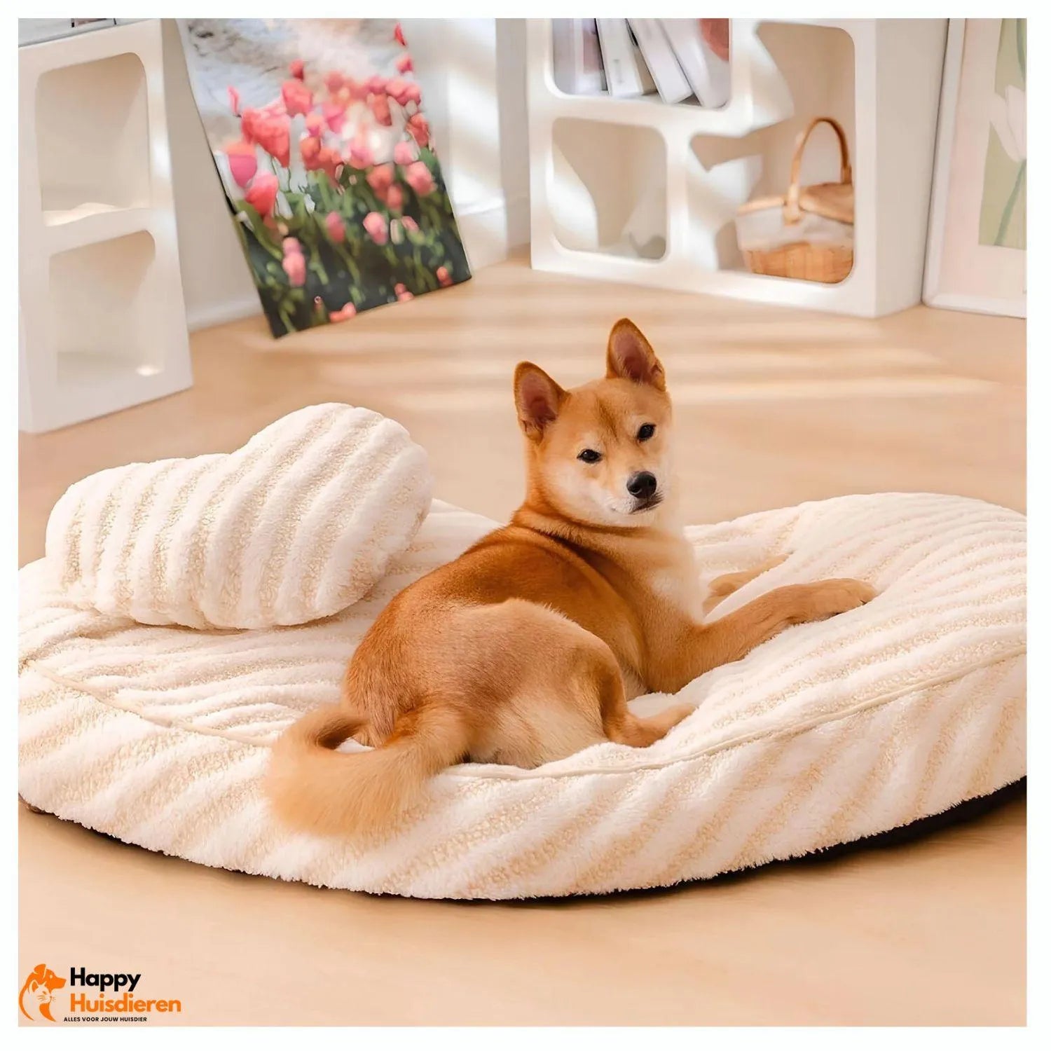 Knapenhartnest | Zachte, ontspannende kussenmand voor honden