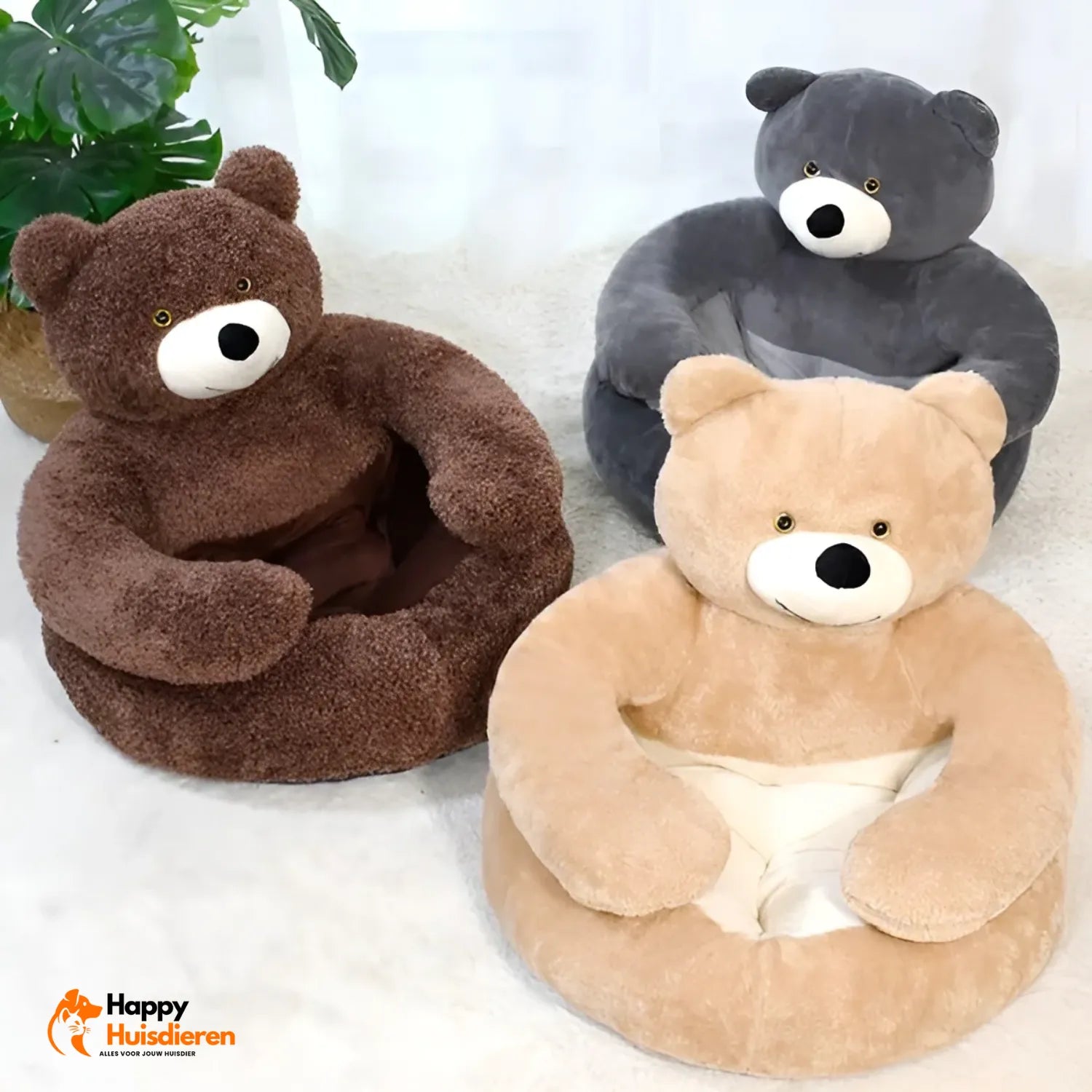 KnuffelNest Bed | Comfortabel Huisdierbed voor Rustvolle Nachten