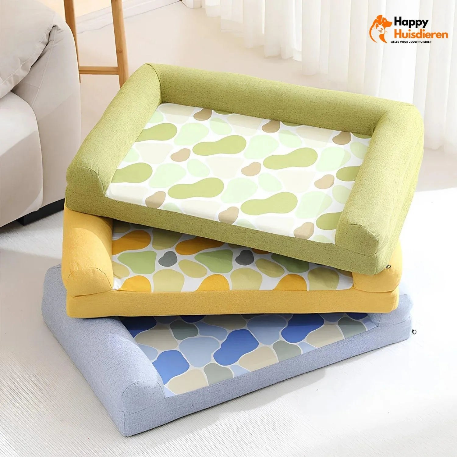 KnuffelNest Sofa | Comfortabel Orthopedisch Honden- en Kattenbed voor Ultiem Ondersteuning