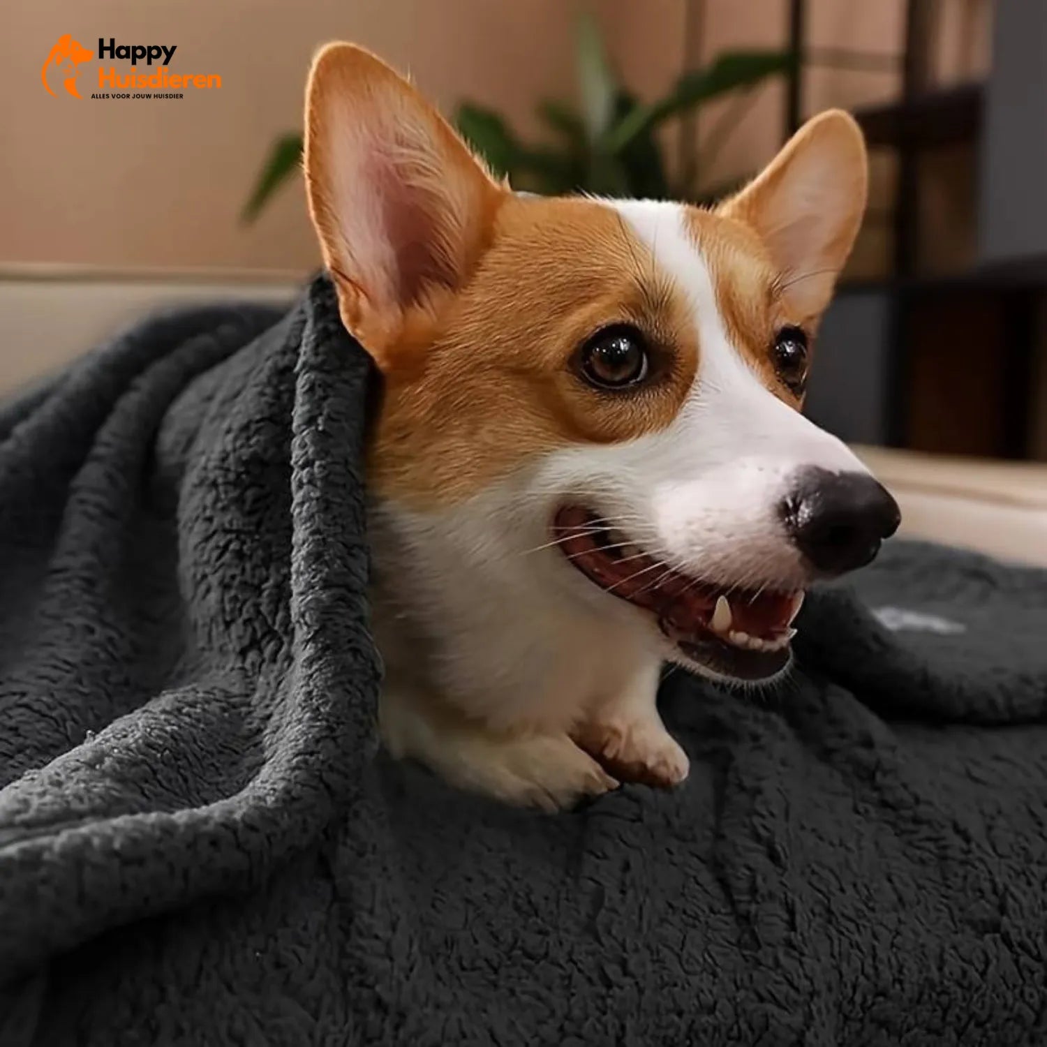 Knuffelvacht Deken | Superzachte Fleece Puppylaag voor Comfort