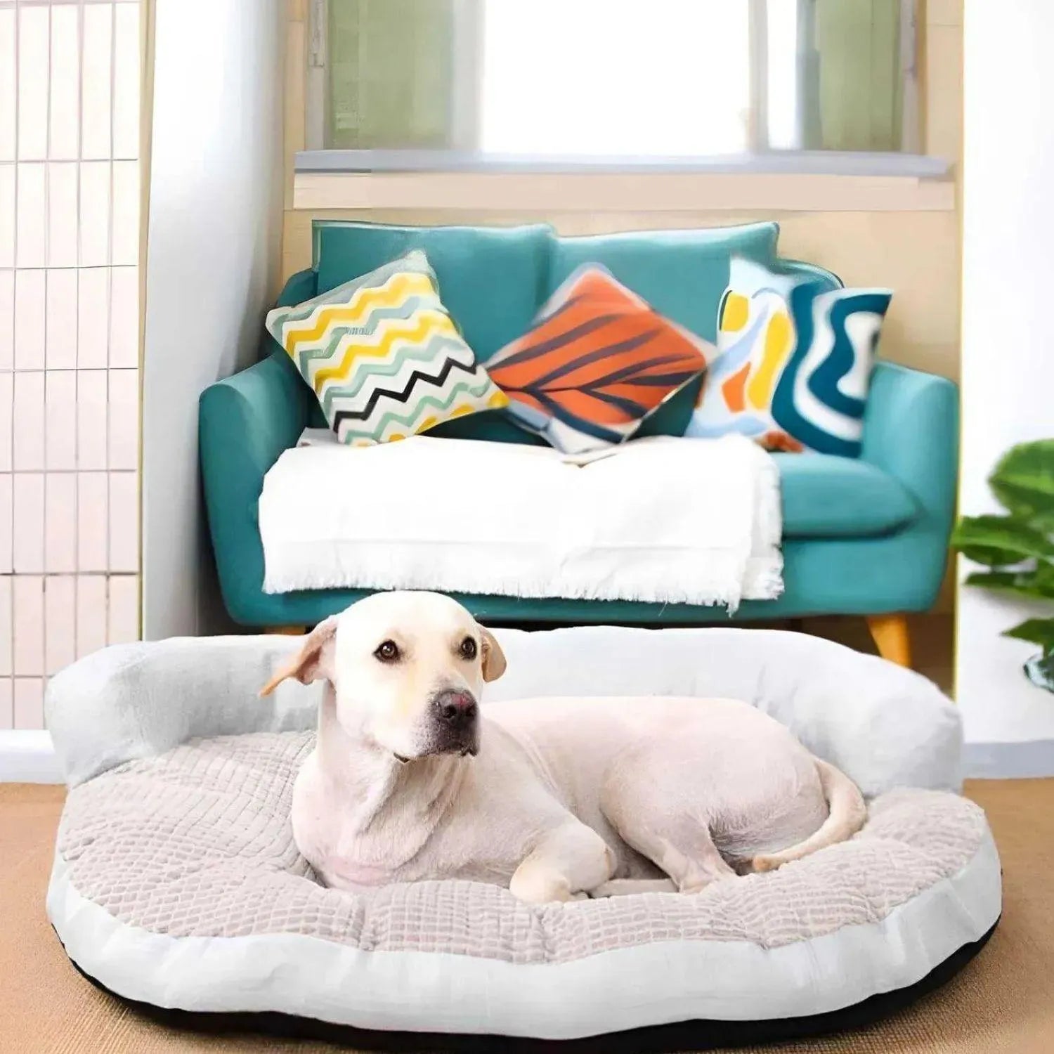 Knusse Kraag Comfort | Uitneembare Hondensofa voor Binnen