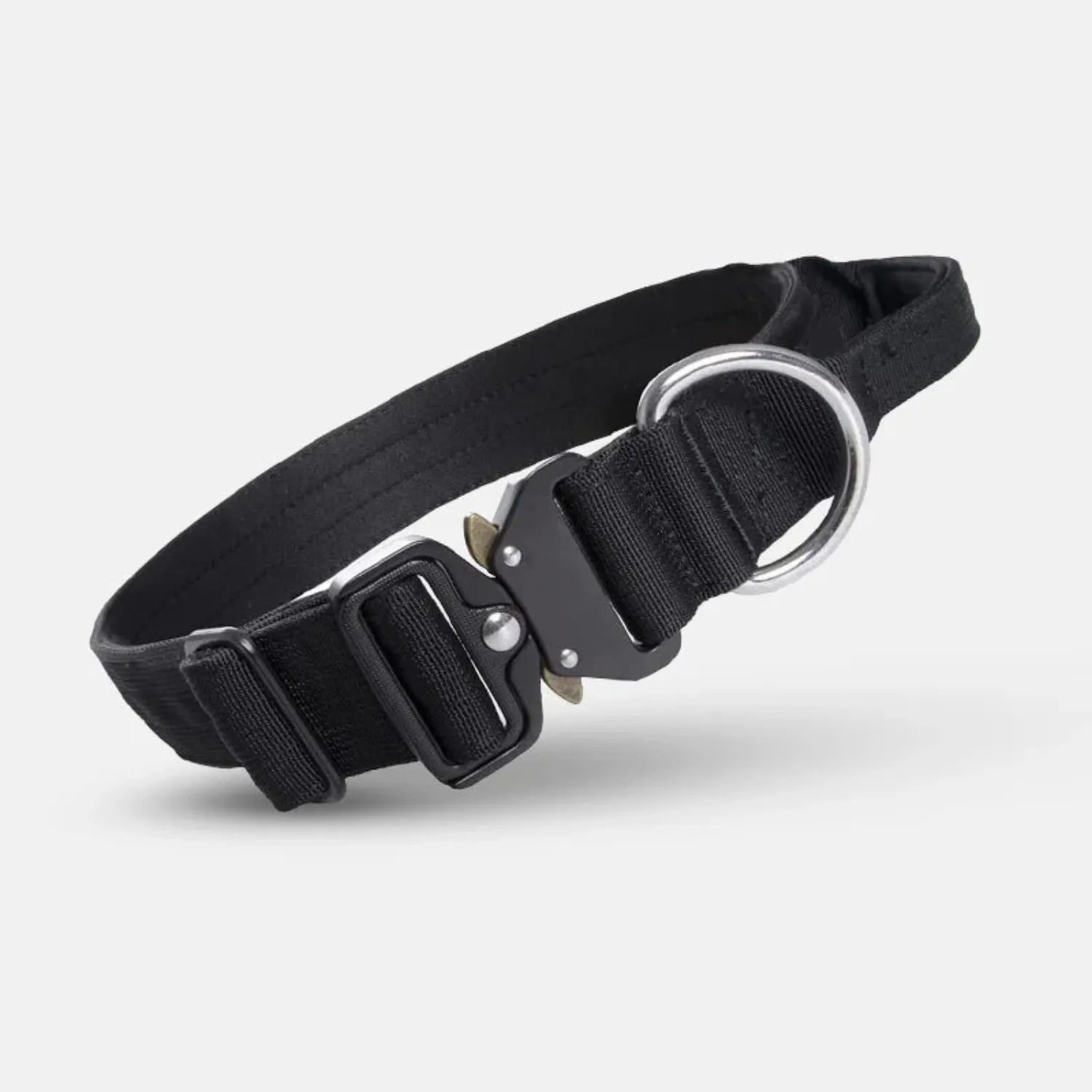 KrachtHalsband | Stevige Tactische Hondenhalsband met Handvat
