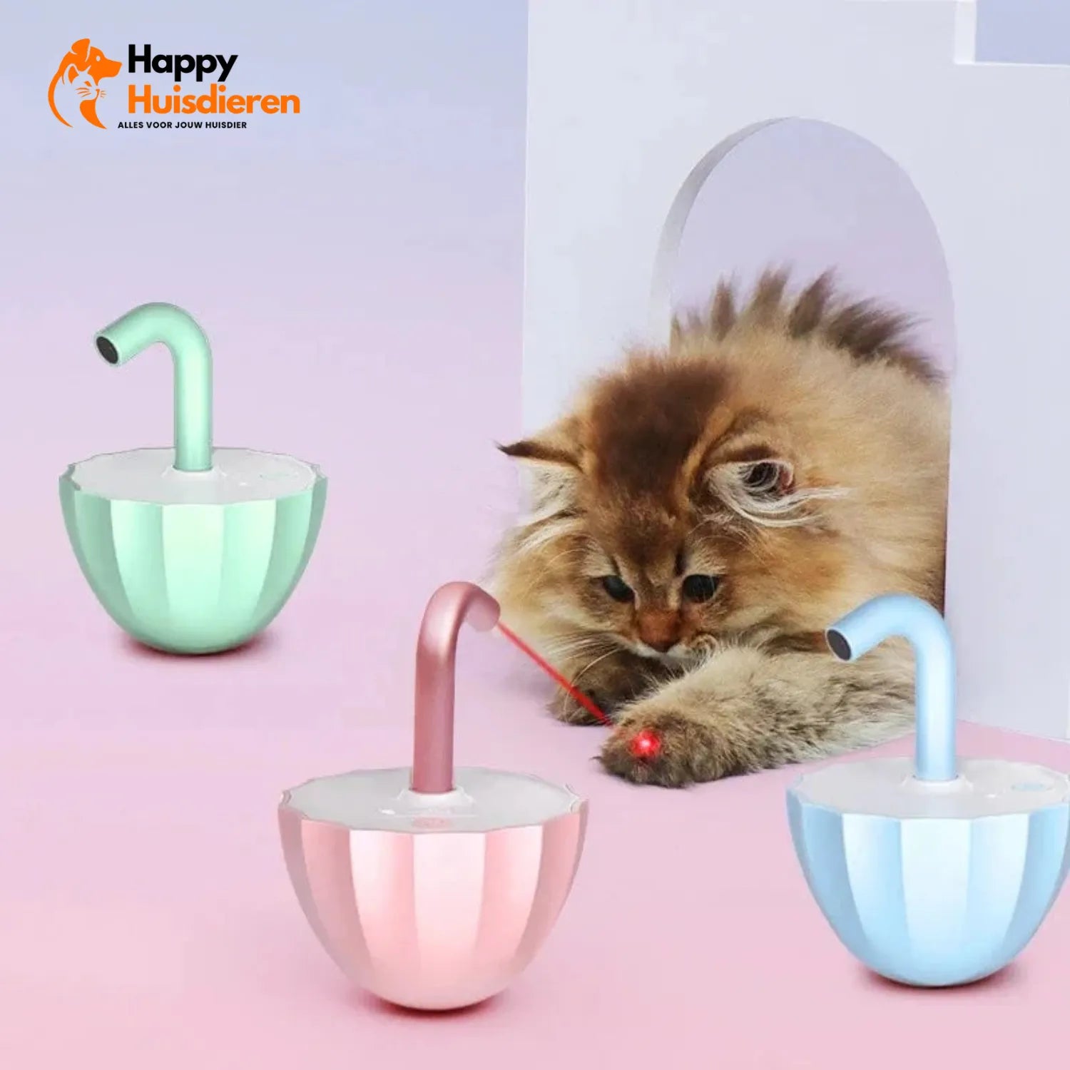 Laser Pretkijker | Kattenlaser tegen Verveling - Beweging & Gezonde Activiteit