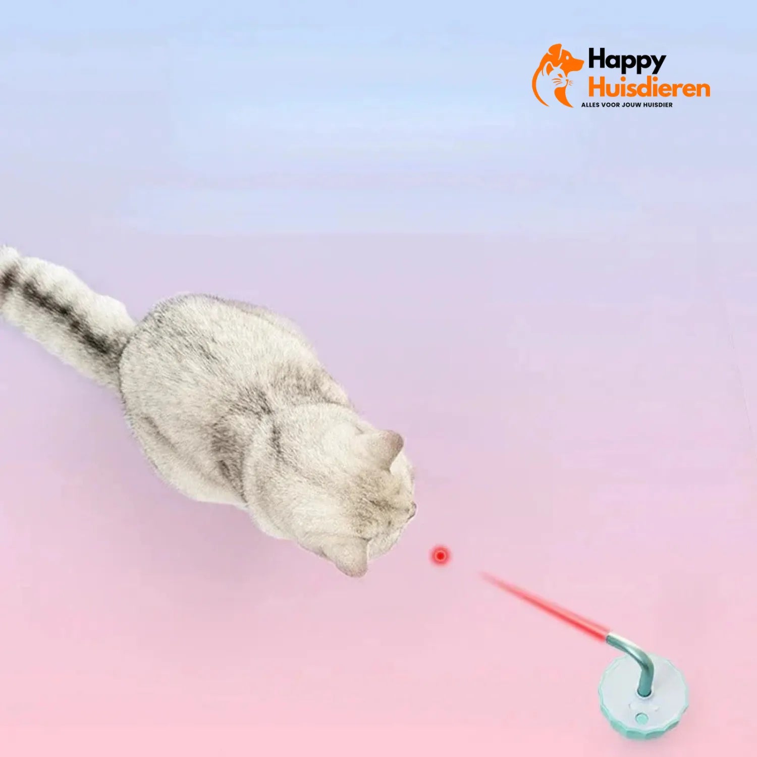 Laser Pretkijker | Kattenlaser tegen Verveling - Beweging & Gezonde Activiteit