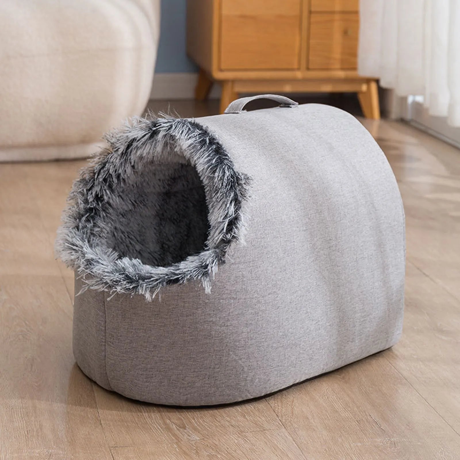SnuggleNest | Warm en knus kattenbedje dat overal past