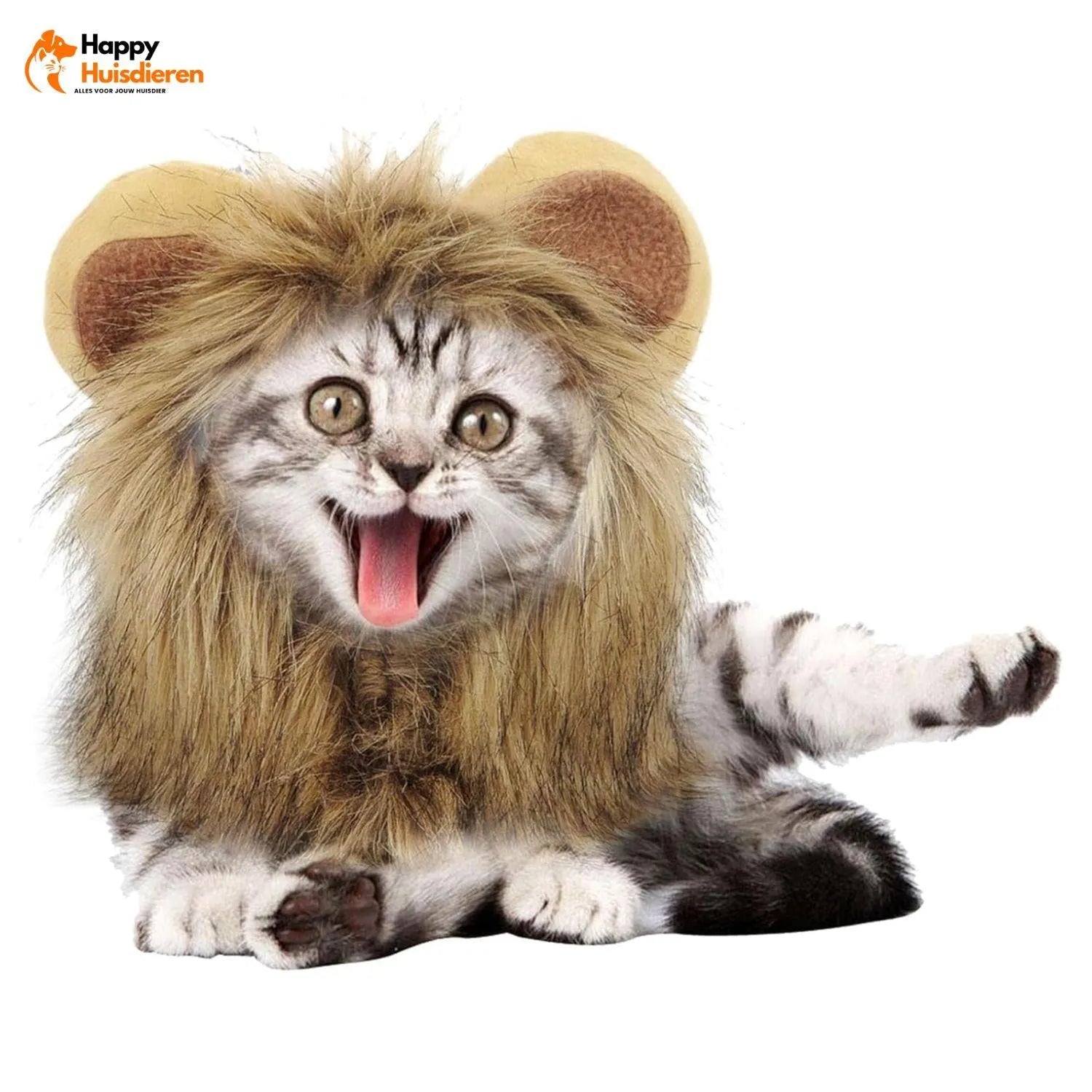 MiniLion | Kattenkostuum met Leeuwenmanen – Schattig & Comfortabel