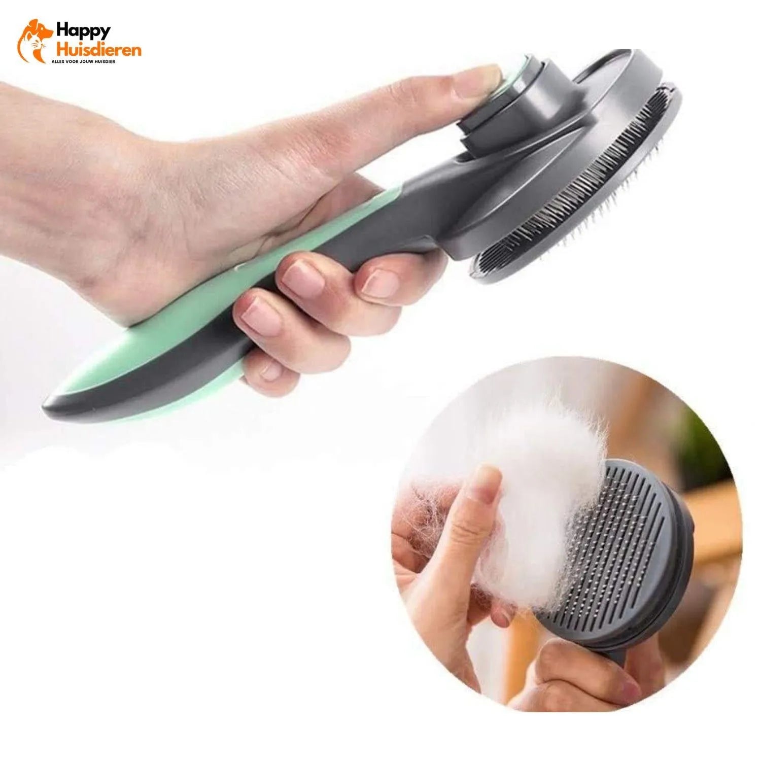 Moos | Zelfreinigende borstel voor katten – zacht, efficiënt & comfortabel