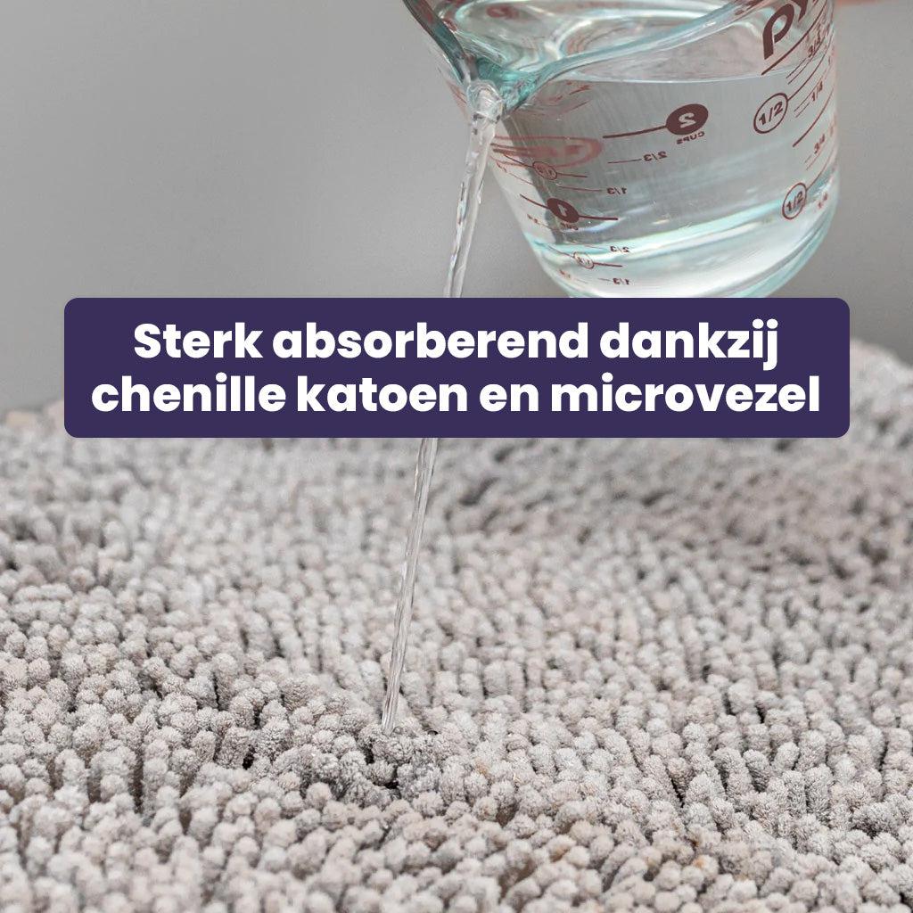 MudStop PawMat | Honden deurmat superabsorberend tegen modder