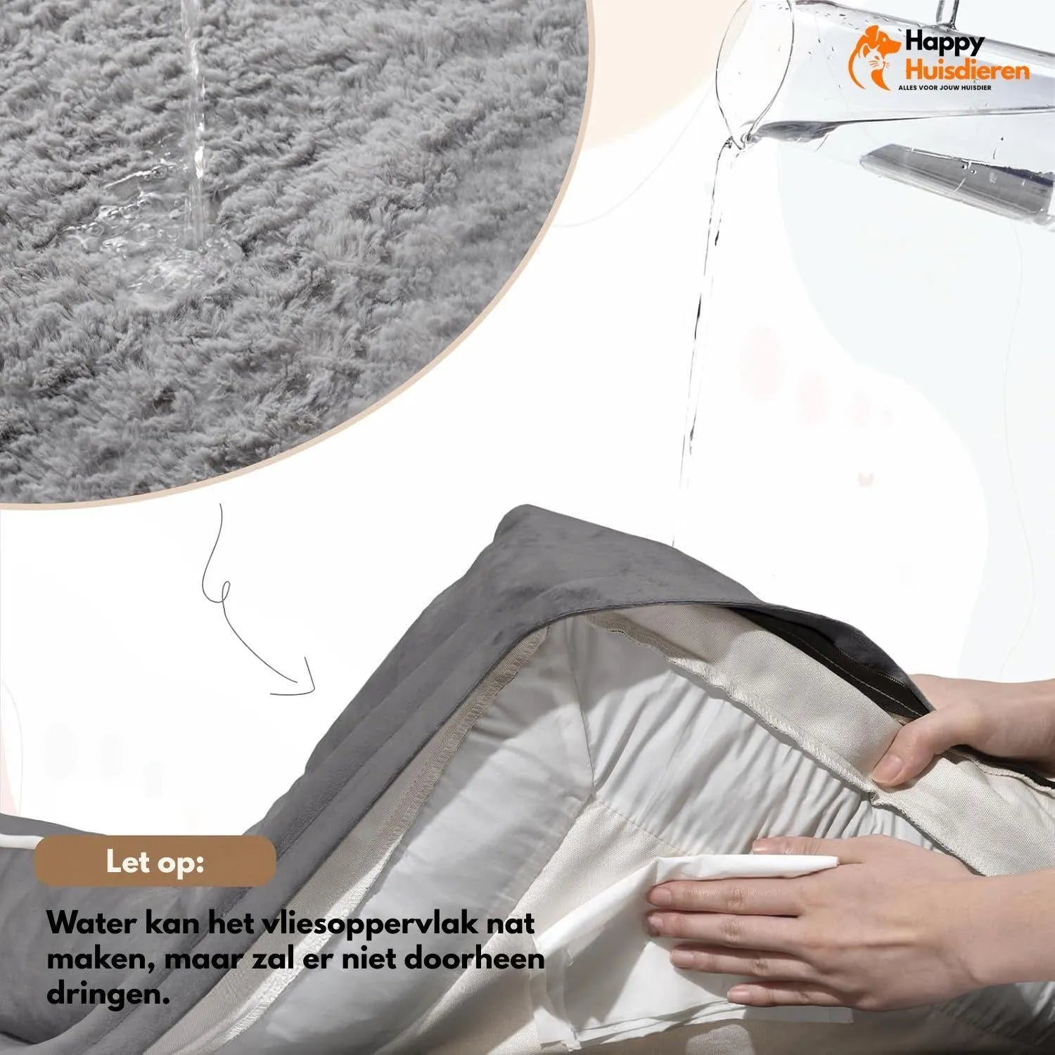 OrthoNest | Orthopedische hondenmand met traagschuim