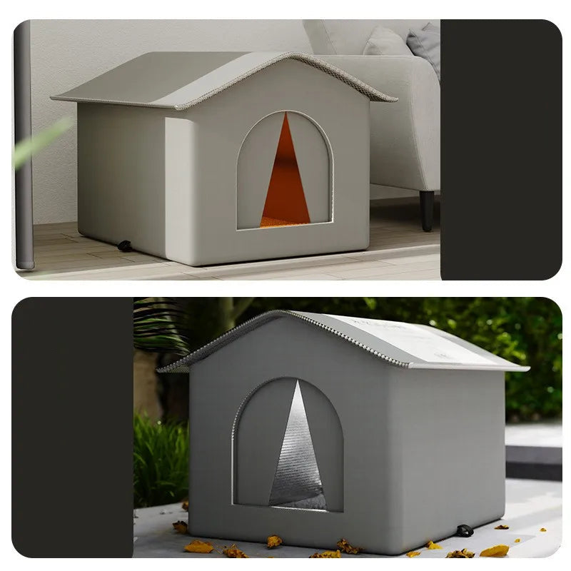 OutdoorPup Iglo | Hondenhuisje waterdicht vouwbaar & warm