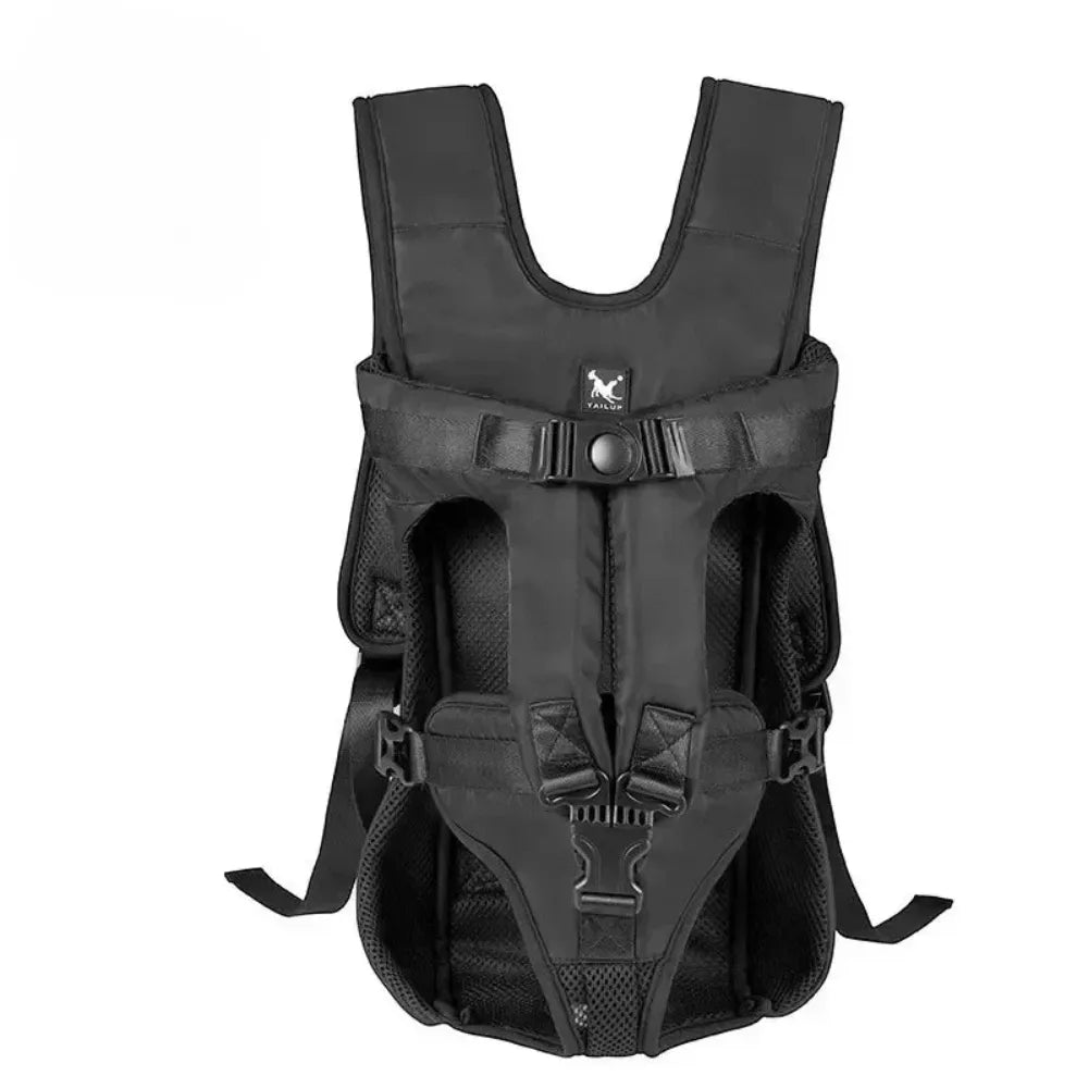 PawCarry-tas | Comfortabele Rug- en Borstdrager voor Middelgrote en Grote Honden