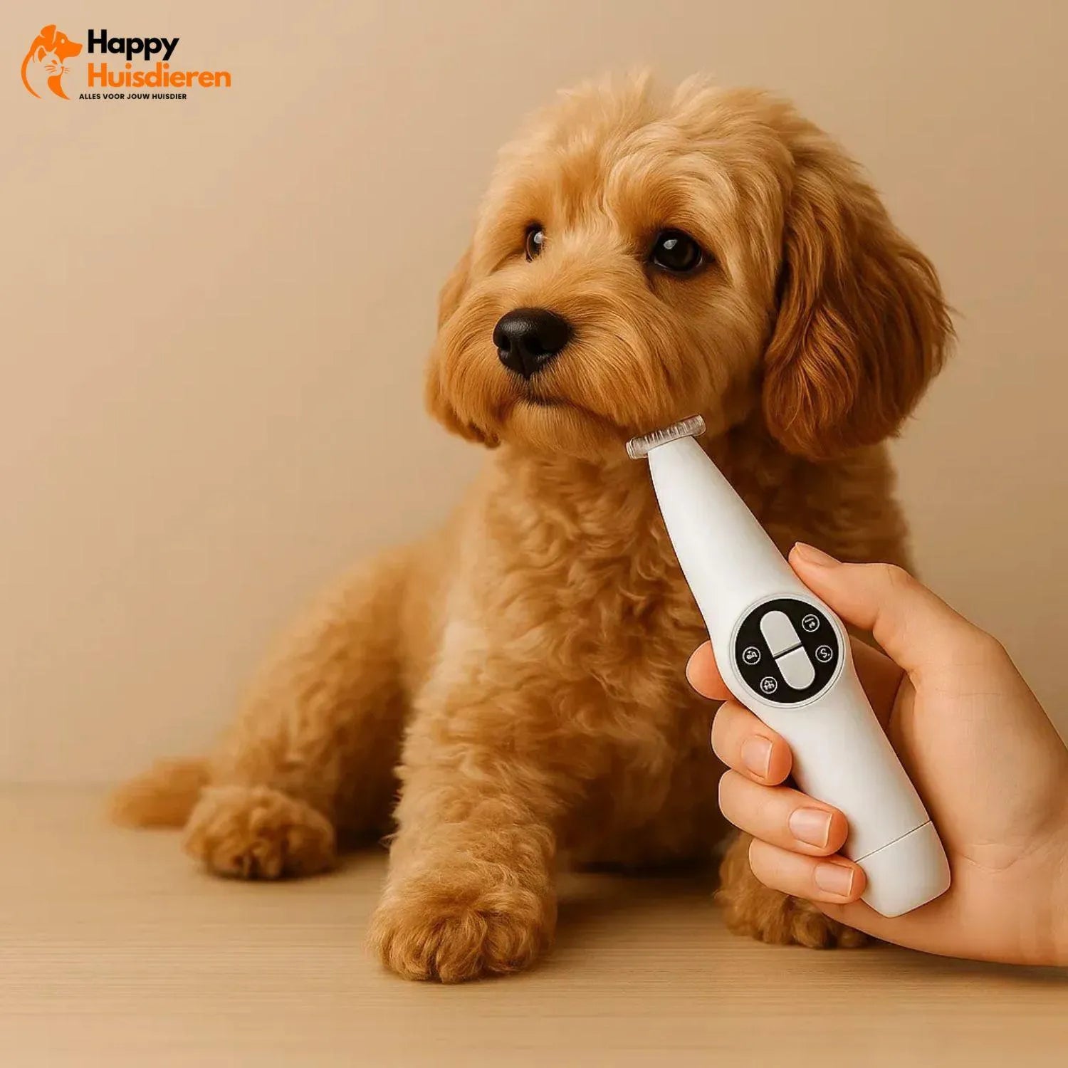 PawGleam Duo | Elektrische Nageltrimmer met LED voor Huisdierena