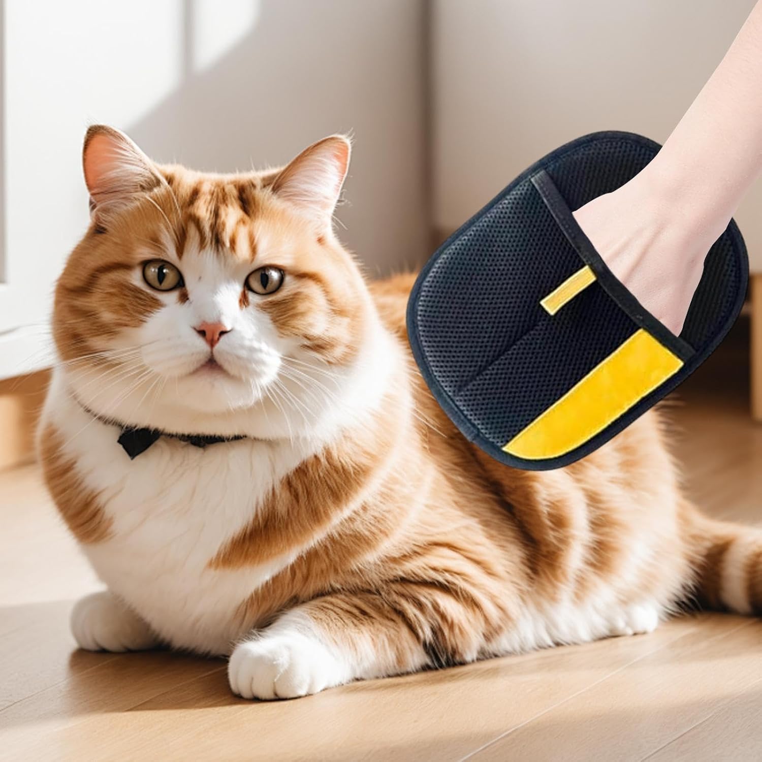 PawGroom Verzorgingshandschoenen | Zachte Haarverwijdering voor Katten en Honden