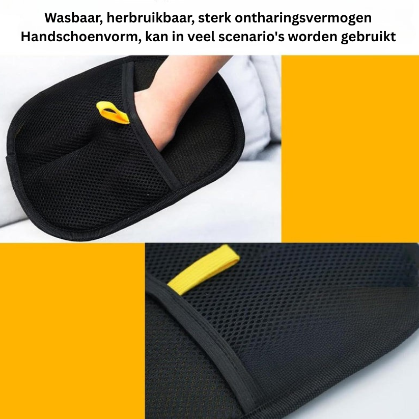 PawGroom Verzorgingshandschoenen | Zachte Haarverwijdering voor Katten en Honden