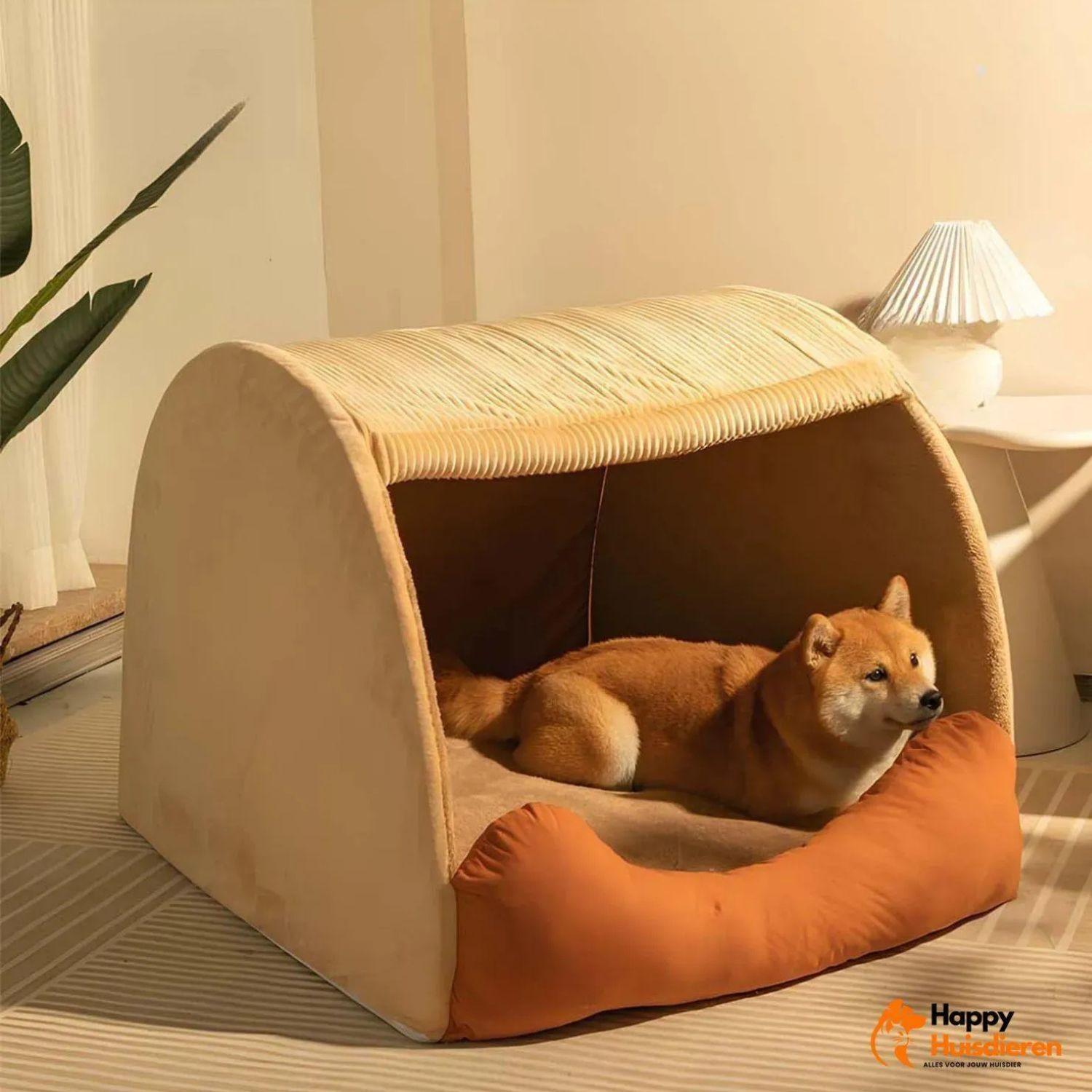 PawHaven Tent | Knus Hondenbed met Afneembare Bekleding