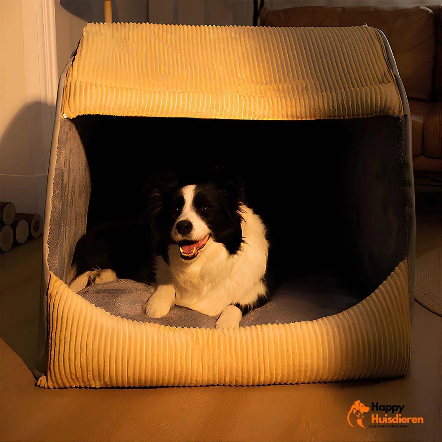 PawHaven Tent | Knus Hondenbed met Afneembare Bekleding