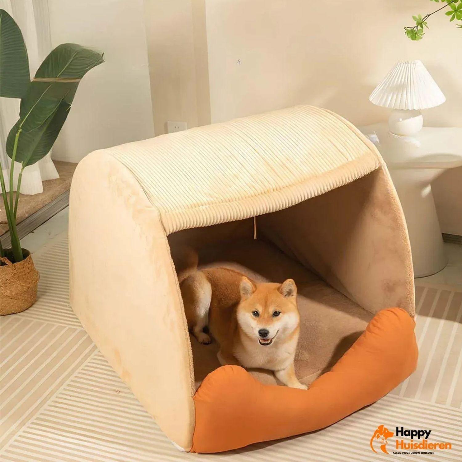 PawHaven Tent | Knus Hondenbed met Afneembare Bekleding