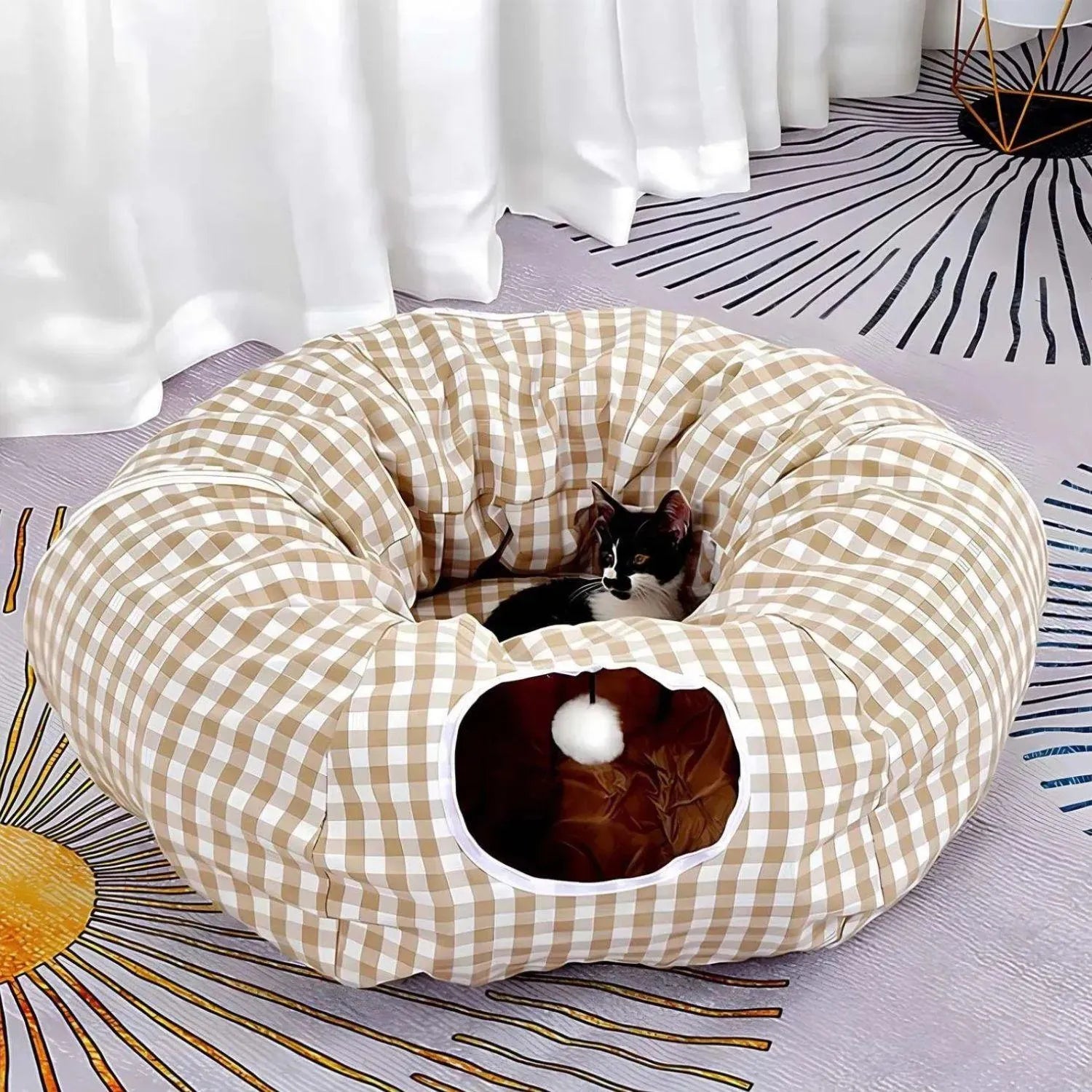 PawHaven Tunnel | Warm en Veelzijdig Speelhuis voor Huisdieren