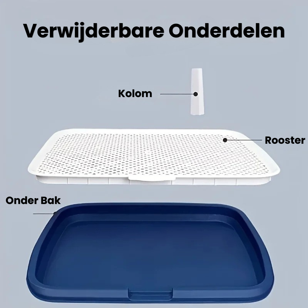 PawLoo Trainer | Hondentoilet pee pad met verwijderbaar net