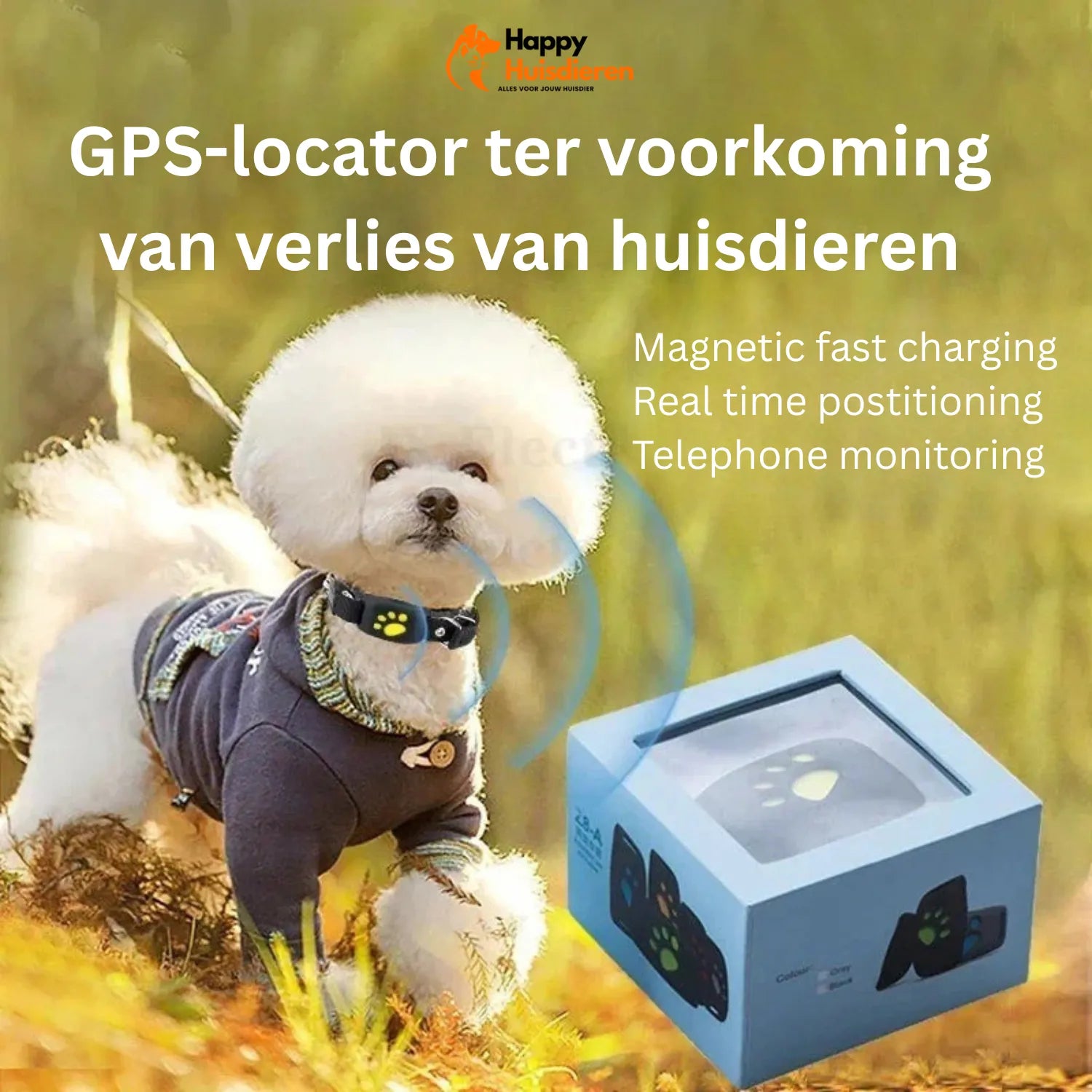 PawPatrol GPS Halsband | Real-time Lokalisatie voor Huisdieren Veiligheid