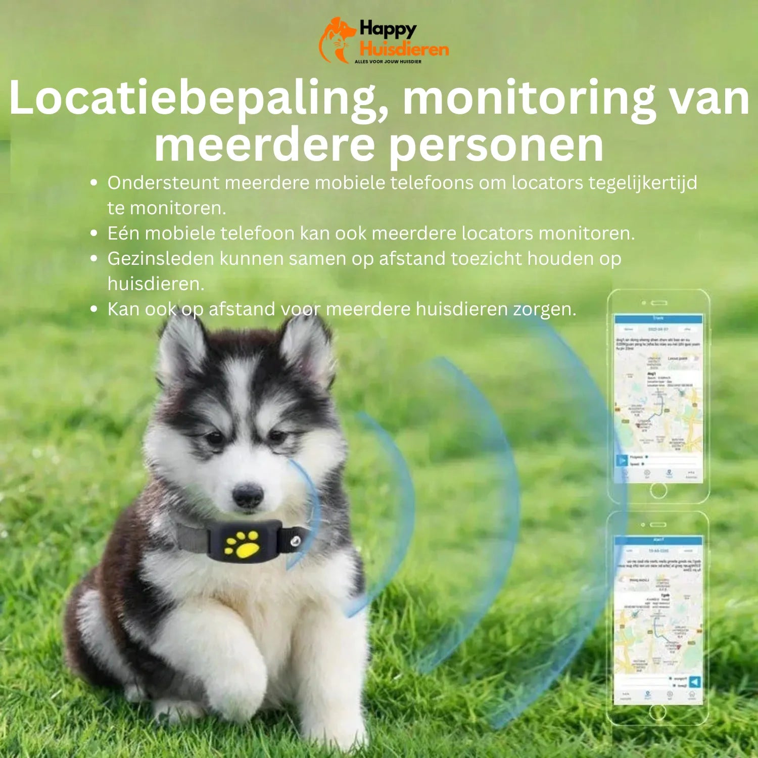 PawPatrol GPS Halsband | Real-time Lokalisatie voor Huisdieren Veiligheid