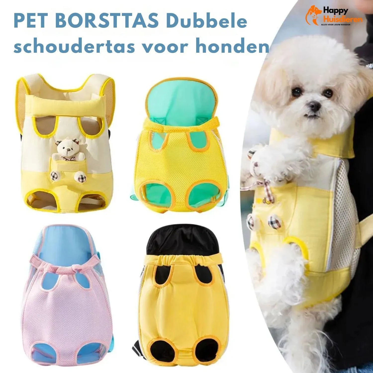 PawPorter Bag | Draagtas voor huisdieren met ademend ontwerp & veilige sluiting